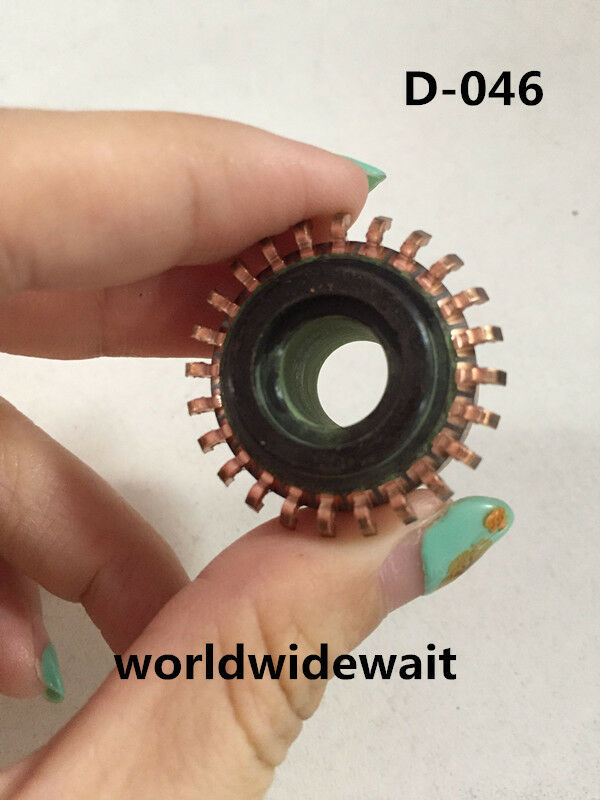 10 x 25.4 x 15.7mm 24P Copper Bars Alternator Electric Motor Commutator D-046