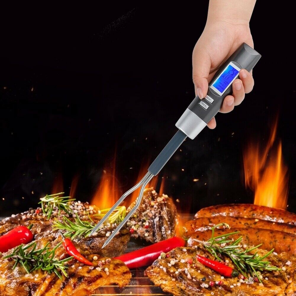 Digital LCD Instant Read Probe Meat BBQ Grill Kitchen Cooking Thermometer
