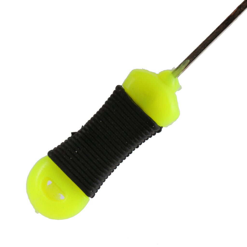 Crochet Hook Needles Metal Interlocking Needle DIY Tool Plastic Handle