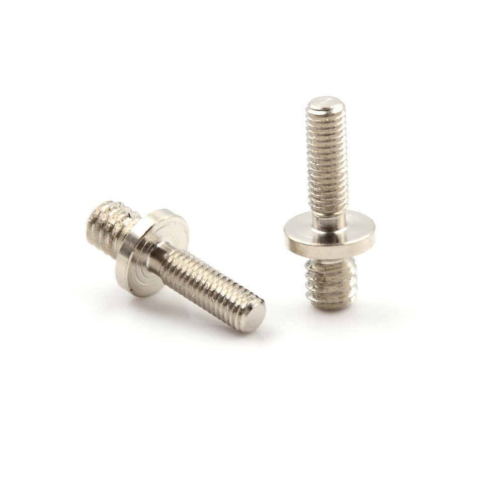 2x long 1/4" Male Threaded to M5 Male Threaded screw Adapter for tripod.ca.l8
