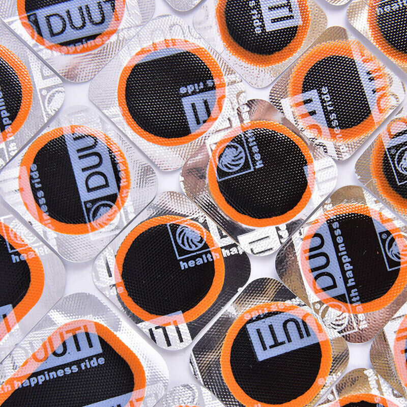 30pcs Mixed Size Tire Patches Quick Drying Without Glue Inner Tire Repair.l8