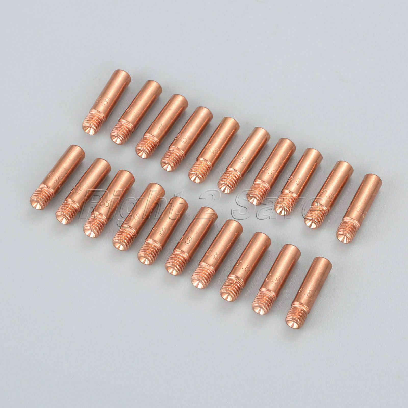 24Pcs MIG Welding Gun Kit .030" Tip Nozzle Diffuser Fit for Lincoln Magnum Tweco