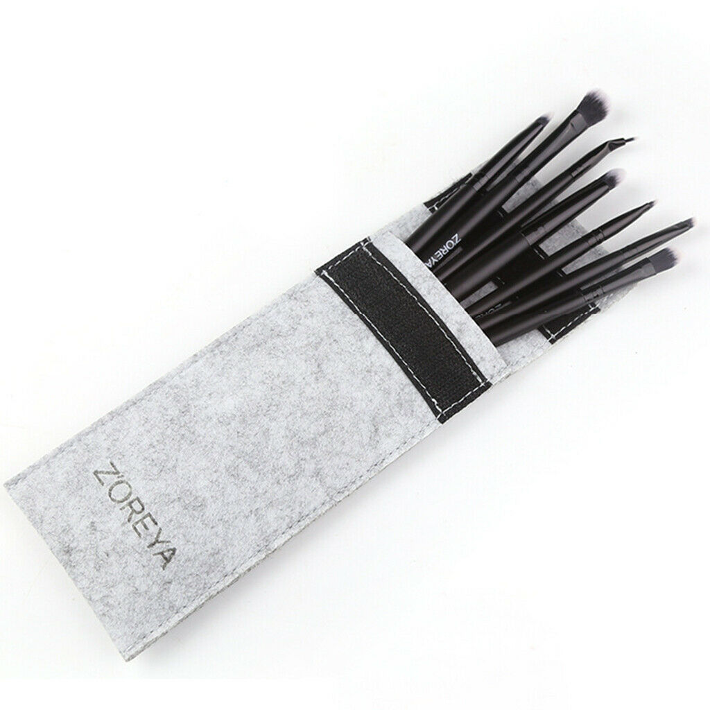 7 Pcs Professional Eyeshadow Blending Pencil Eye Brushes Set Makeup Tool