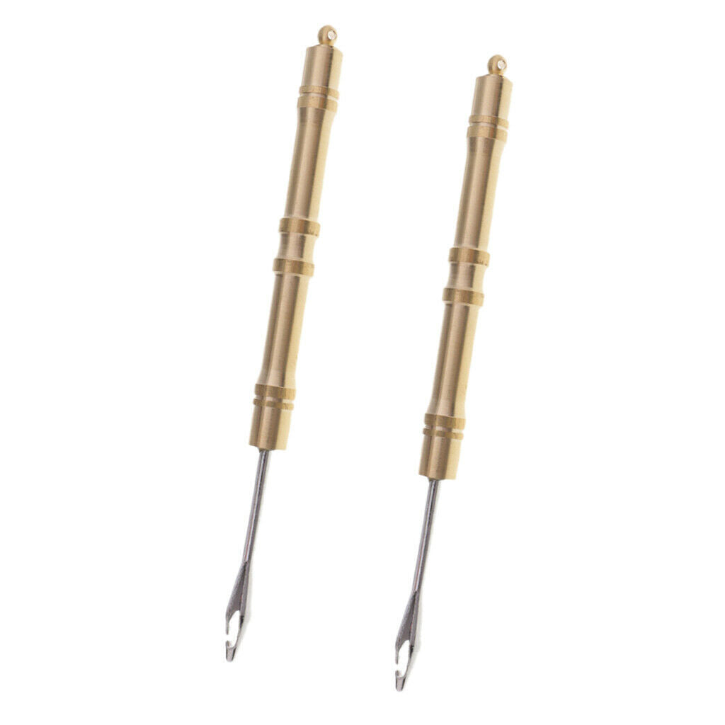 2Pcs Multifunction Fishing Hook Puller Quick Knot Puller Tying Tool