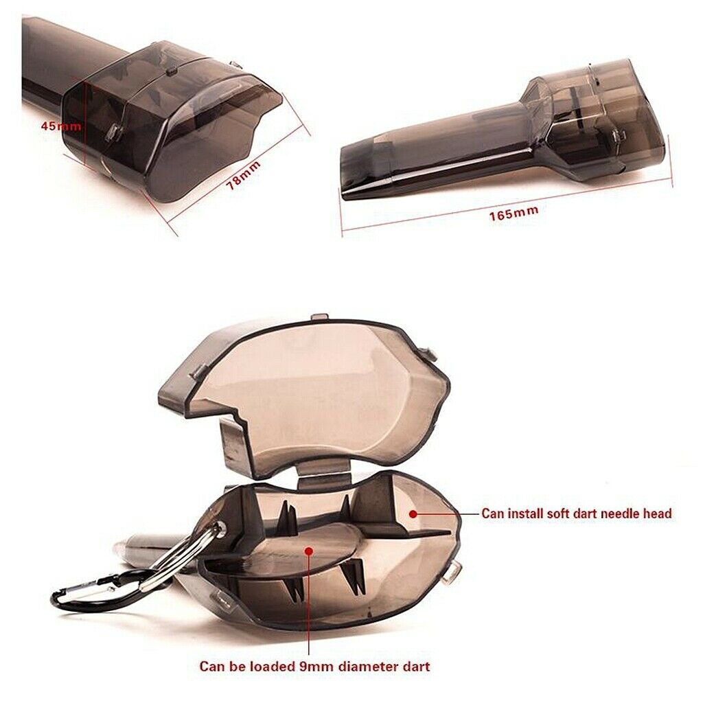 Portable Plastic Box Case Holder for Steel Tip Darts / Soft Tip Darts