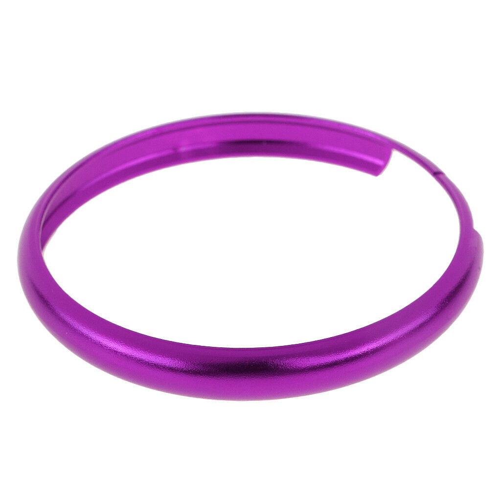 45cm Aluminum Smart Key Fob Protective Ring For BMW Mini Cooper Purple