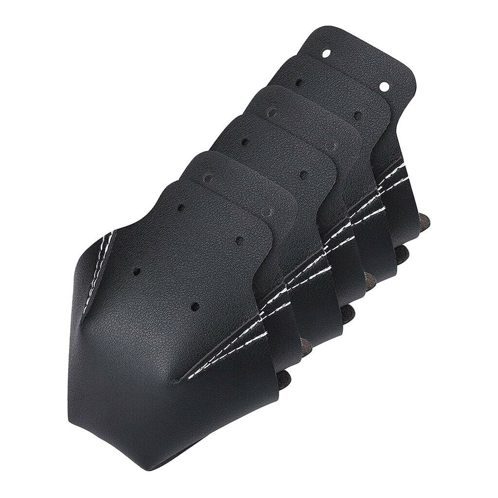 6x Roller Skate Leather Toe  Guard Protectors for Quad Roller Skate Speed