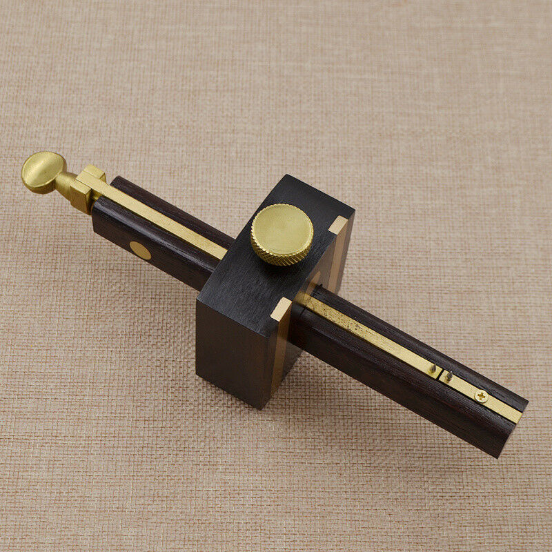 Black Sandalwood Screw Cutting Gauge Mark Wearproof Carpenter Woodworking Tool