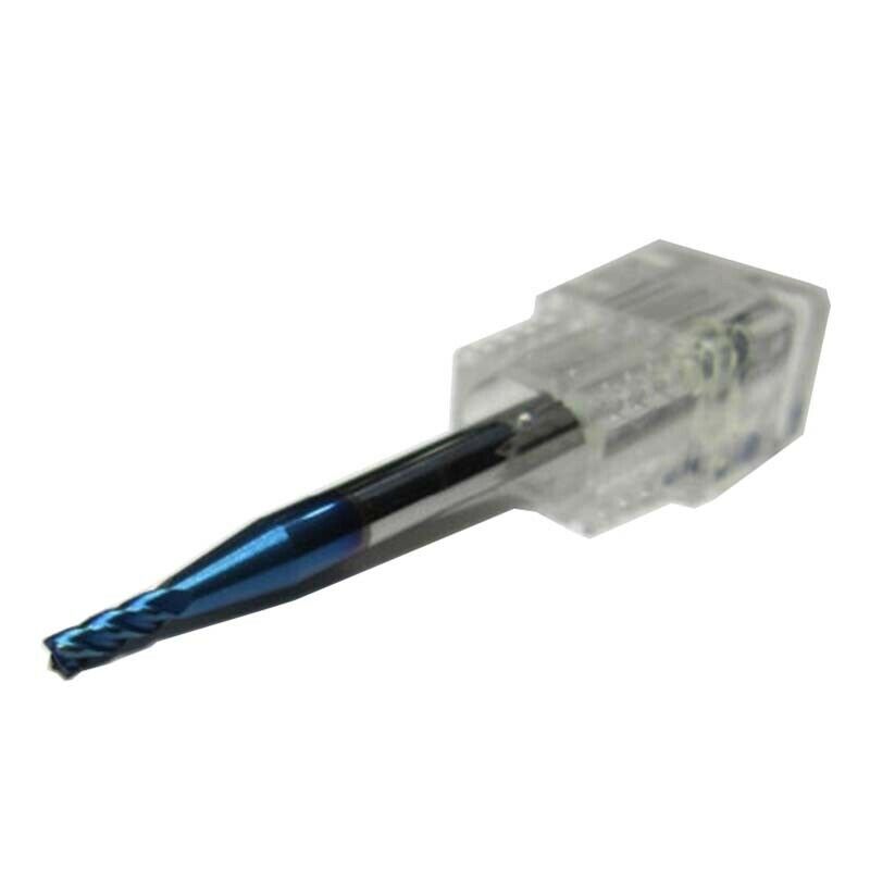 2Pcs 2MM HRC65 4 Flutes Tungsten Carbide End Mill CNC Milling Cutter Drill Bit