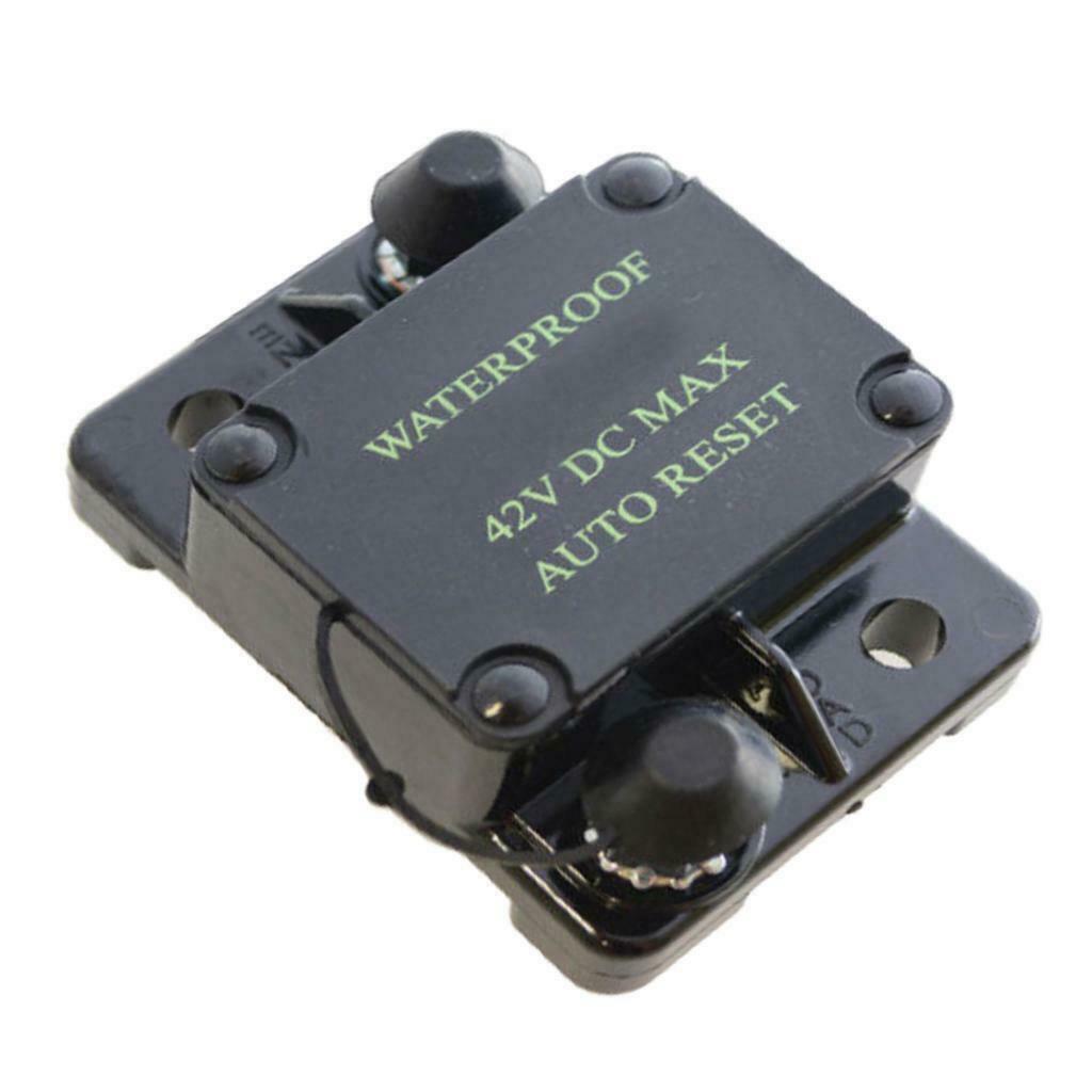 1pc Car Circuit Breaker Protection Waterproof Electric 30A-300A DC 42V