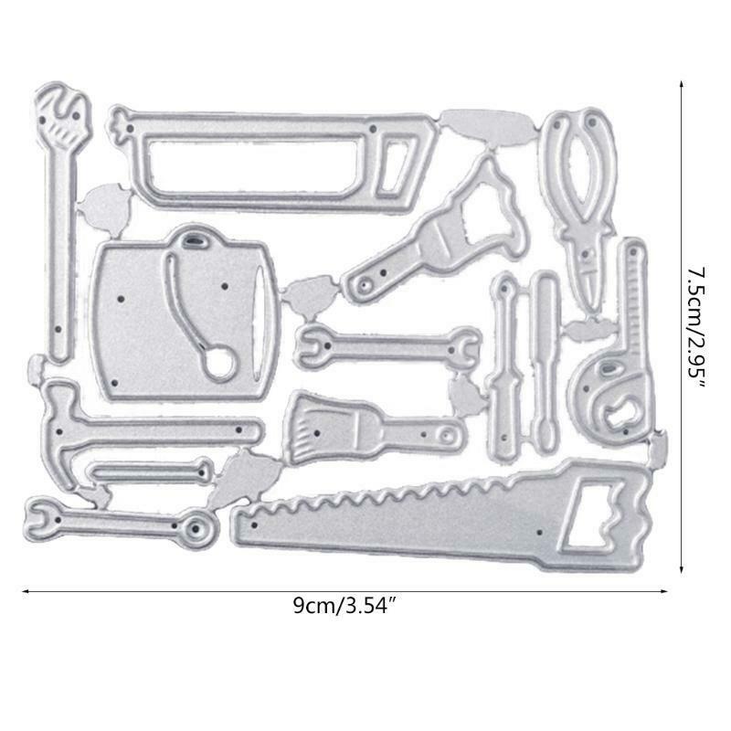 Cutting Dies Stencil Durable Carbon Steel Diecuts Handmade Hardware Tools DIY