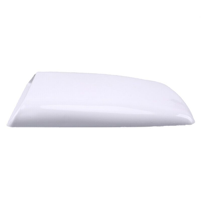 Car Auto Air Flow Intake Hood Scoop Vent Bonnet White Decor Cover Universal
