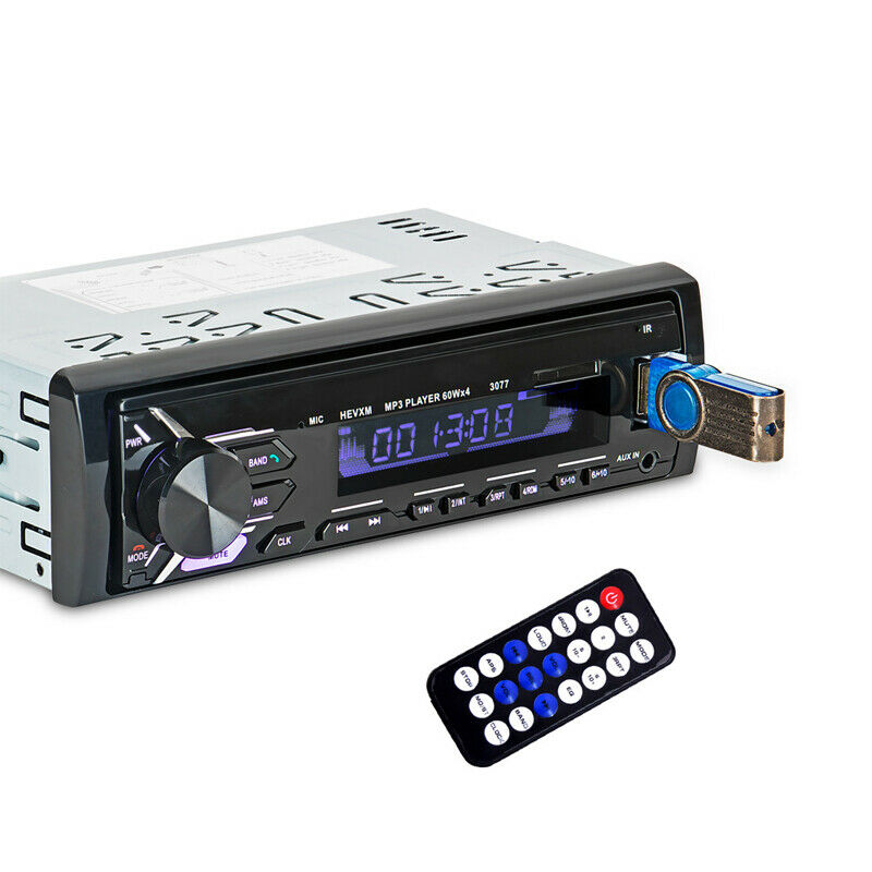 Car Bluetooth Handsfree Call MP3 Player Multifunction Radio USB/TF Card Reader