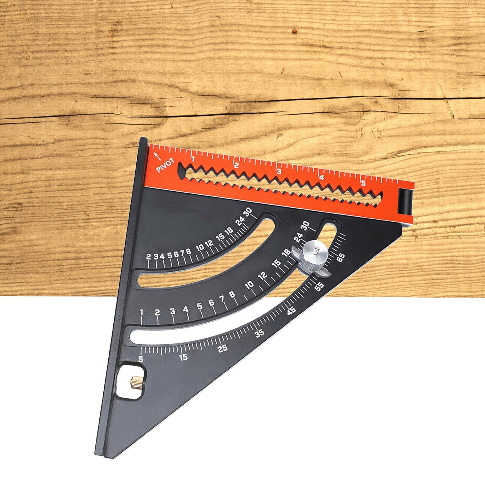 12'' Triangle Ruler 90 Degree Square Drafting Angle Protractor Woodwork