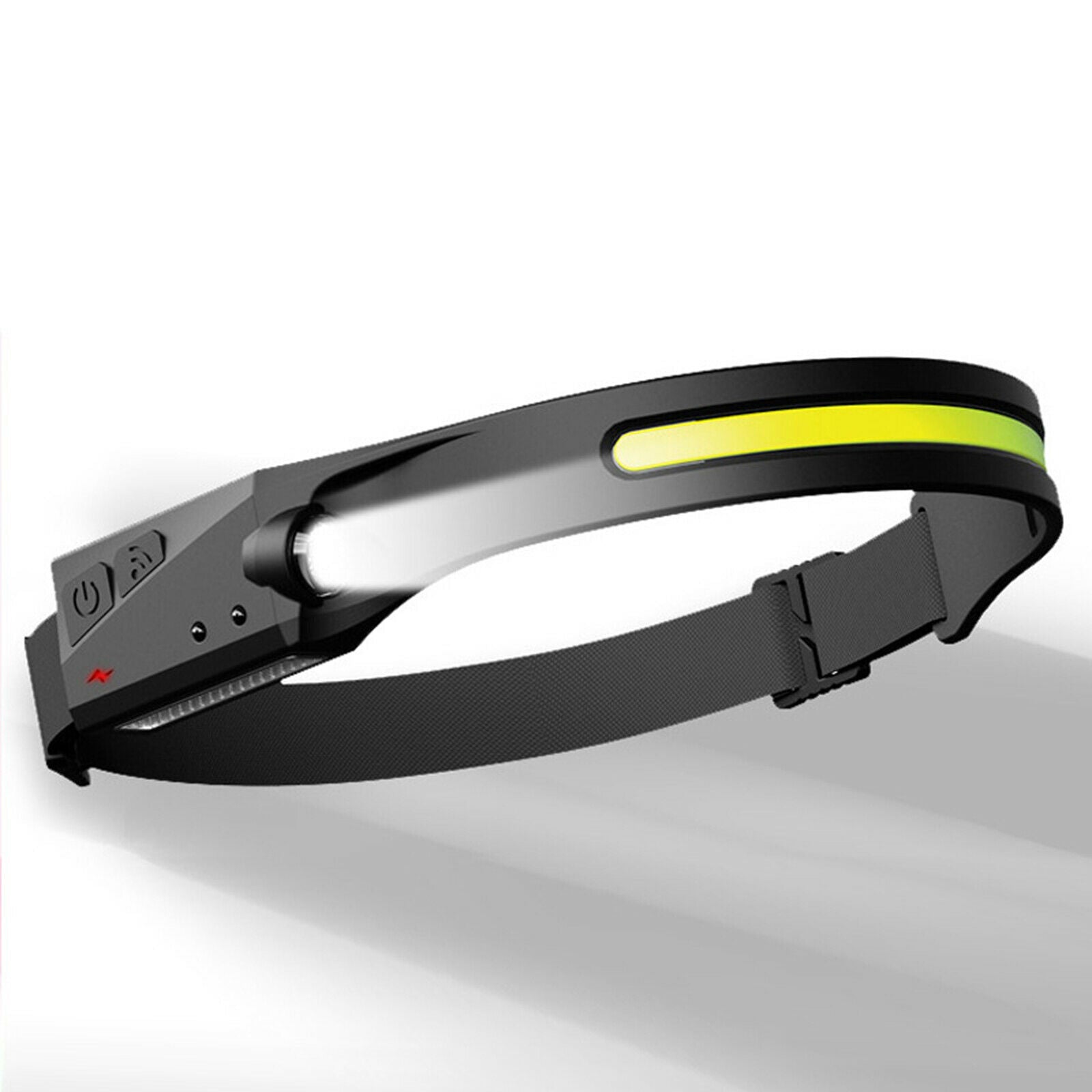 LED Multi-Functional Headlight Sensor Head-Mounted COB Outdoor Night Light