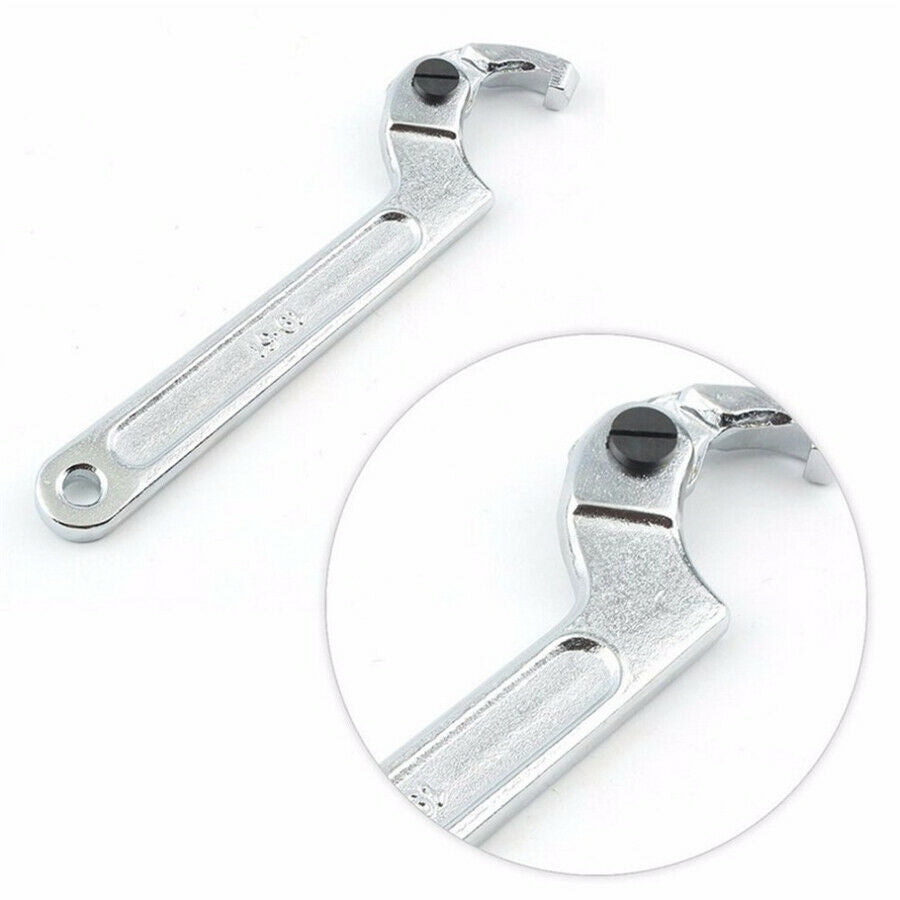 Adjust Hook Wrench C Spanner Tool Square Head 8Inch 1 1/4"-3" 32-76MM Suspension