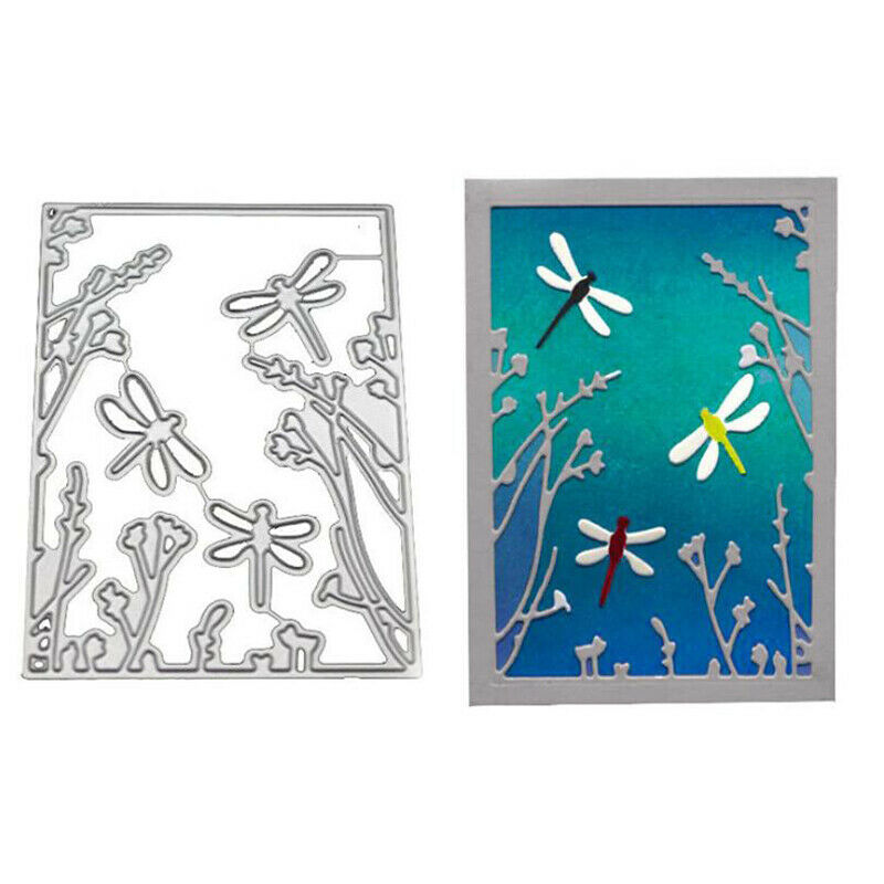 Dragonfly Metal Cutting Dies Stencil DIY Scrapbooking Album Stamp Card Cr.l8