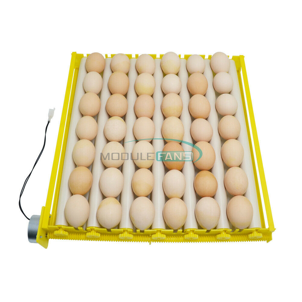 Egg Incubator Tray 360° Rotary Automatic Egg Turner Duck Goose Pigeon Quail