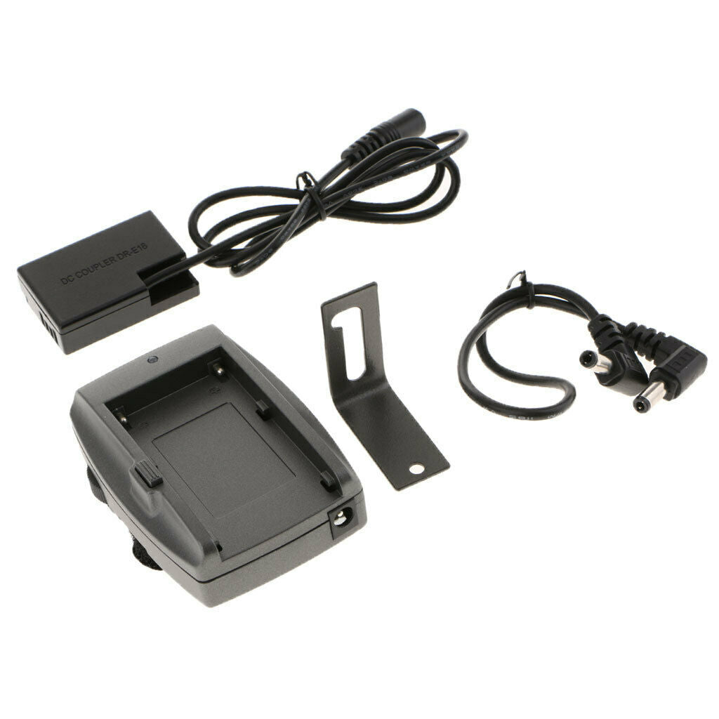 ACK-E18 AC Power Adapter Battery DC Coupler DR-E18 for Canon T6i T6s T7i SL2