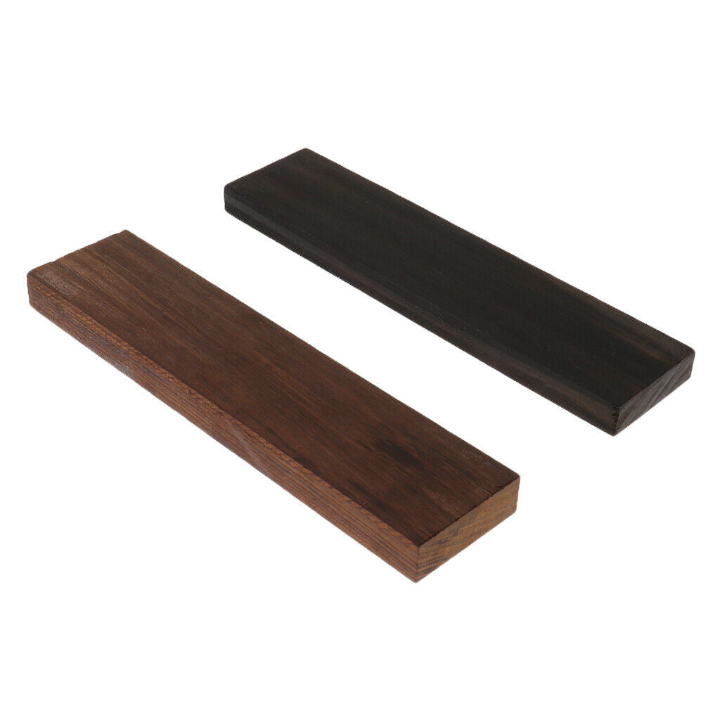 Blackwood Guitar Bridge Head Veneer Luthier Material Accessory Black