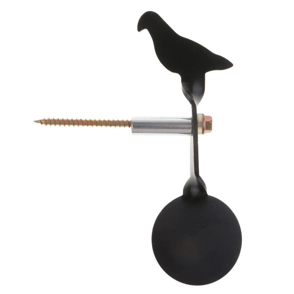 2Pcs Stainless Steel Spinners Shooting Target Rotate Target Plinking Target