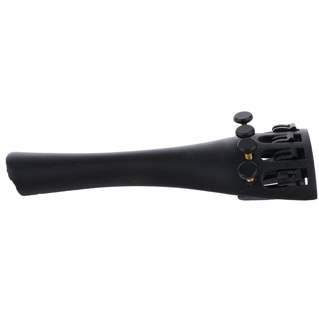 2x Robust Violin Tailpiece Built-in 4 Tray Fine Tuner Scale For Violin 3.97 '' A