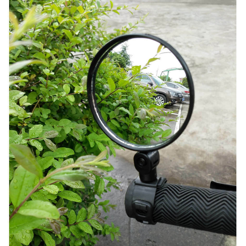 Rotation Rear View Bicycle Mirror Handlebar Motorcycle Looking Bike Rearview New