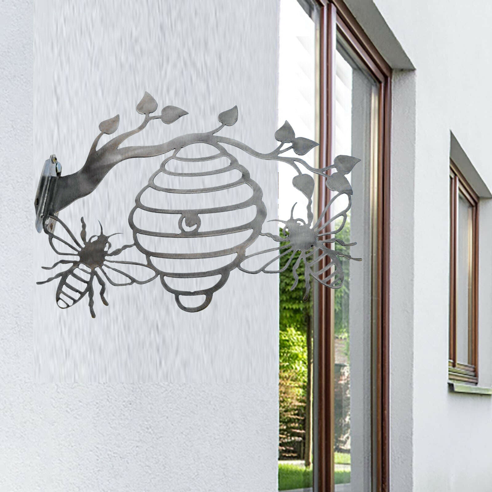 Garden Stake Decorative Metal Fairy Silhouette Statue for Home Decor Fenced