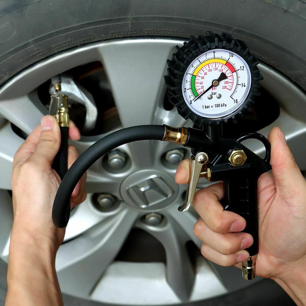Monitor Tire Pressure Tester Digital Manometer Car Tire Air Pressure Gauge
