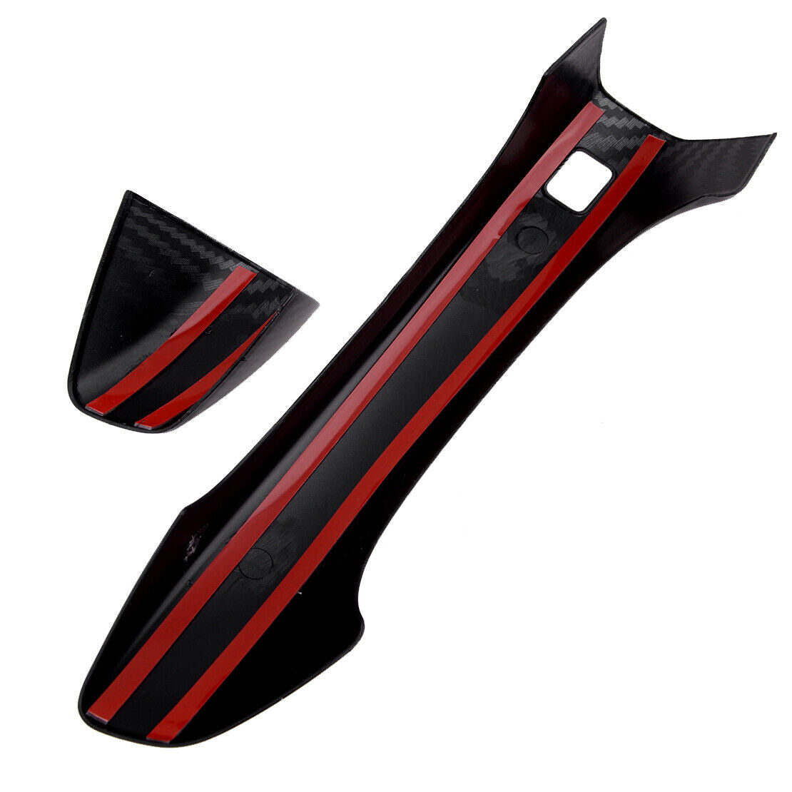 Four Carbon Fiber Style Door Handle Cover Trim Fit For Kia K5 Optima 2020-2021