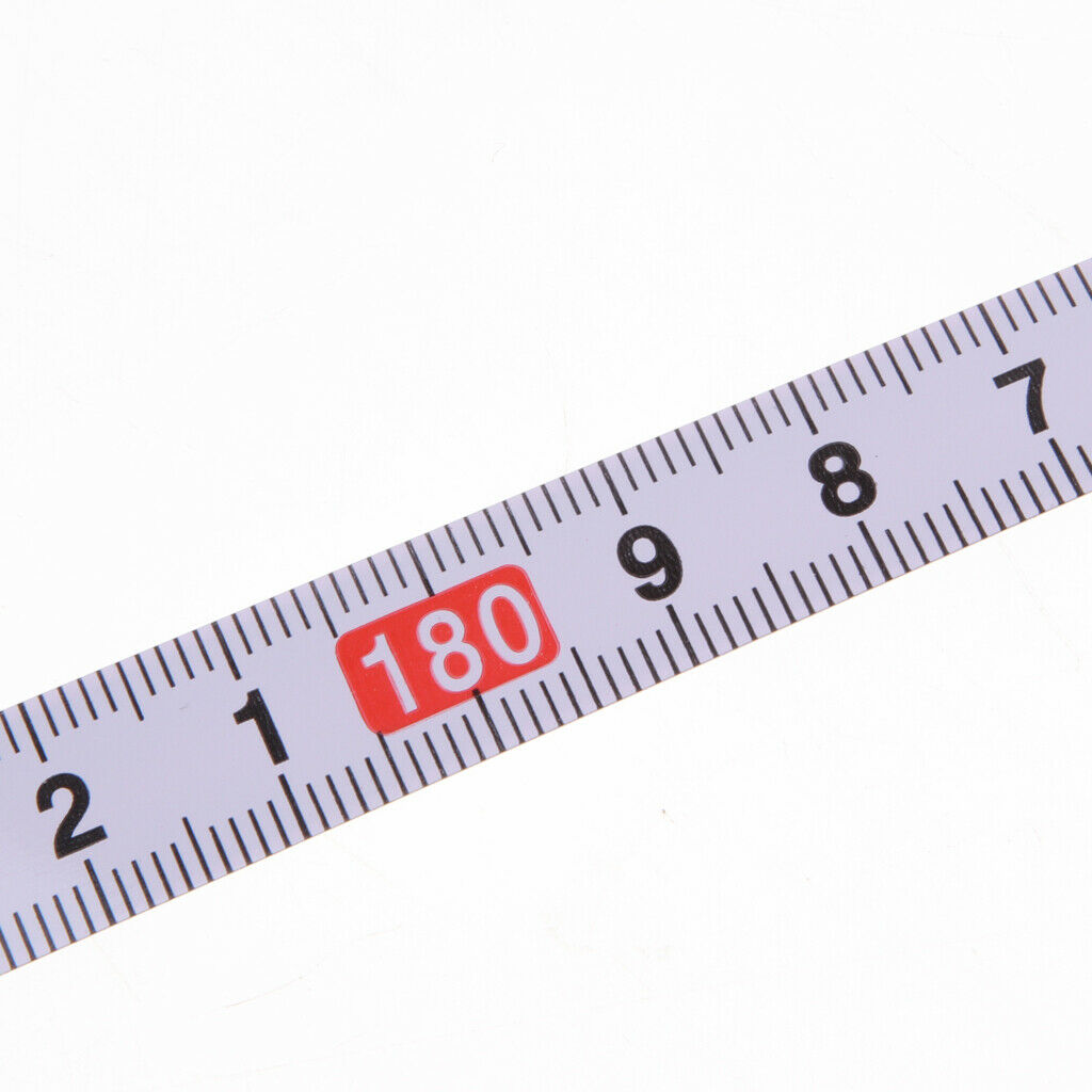 3Pcs Steel Miter Saw Tape Measure Self Adhesive Ruler 1M-0-1M, 2M-0-2M