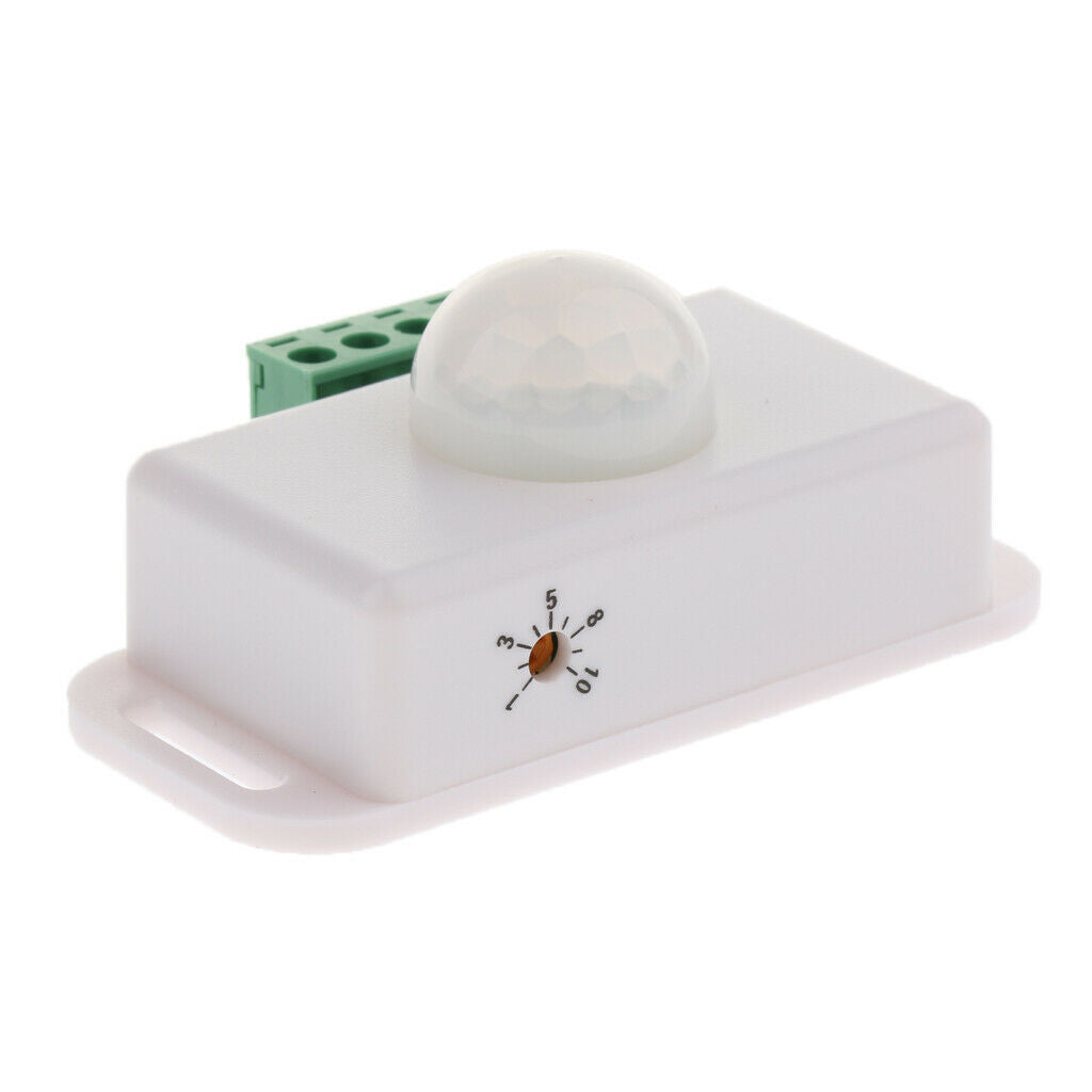 DC 12V 24V PIR Motion Sensor Switch for LED Light Lamps, LED Strip Lights