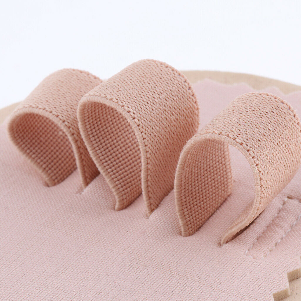 Gel Toe Separators & Spacers - Pack of 2 - 3 Toes Hammer Toe Straighteners,