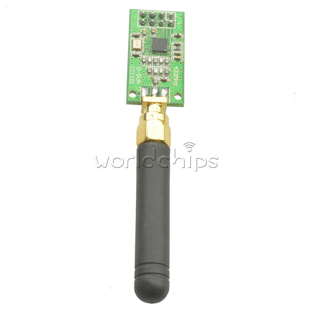 2x CC1101 315/433/868/915Mhz Wireless Module SMA Antenna Transceiver For Arduino