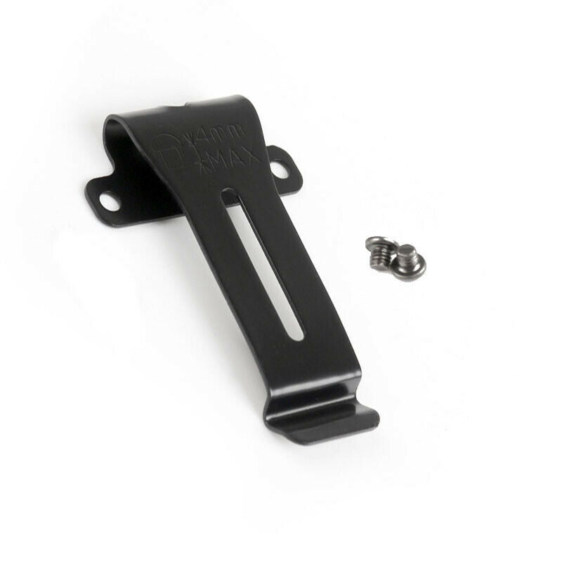 10pcs NEW Stainless Steel Metal Iron Belt Clip for Kenwood TK-208 TK-308 TH-22AT