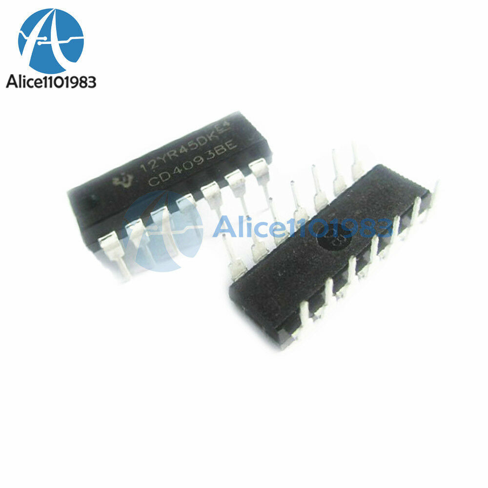 20PCS CD4093BE CD4093 4093 DIP-14 DIP14 TI CHIP IC New