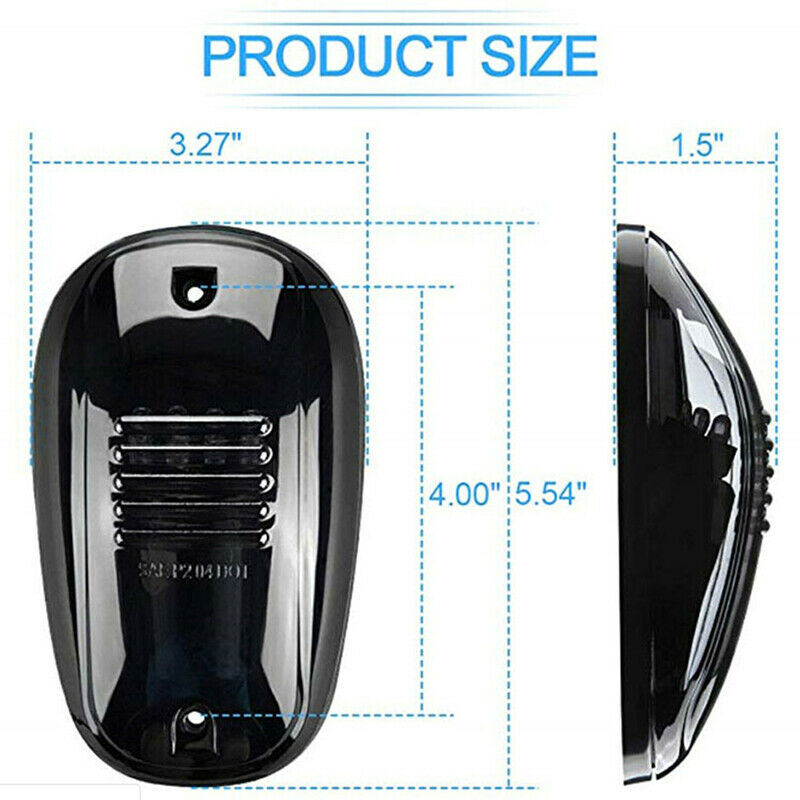 5Pcs Smoked Cab Roof Marker LED Roof Top Truck SUV Running Driving Light Set.DD