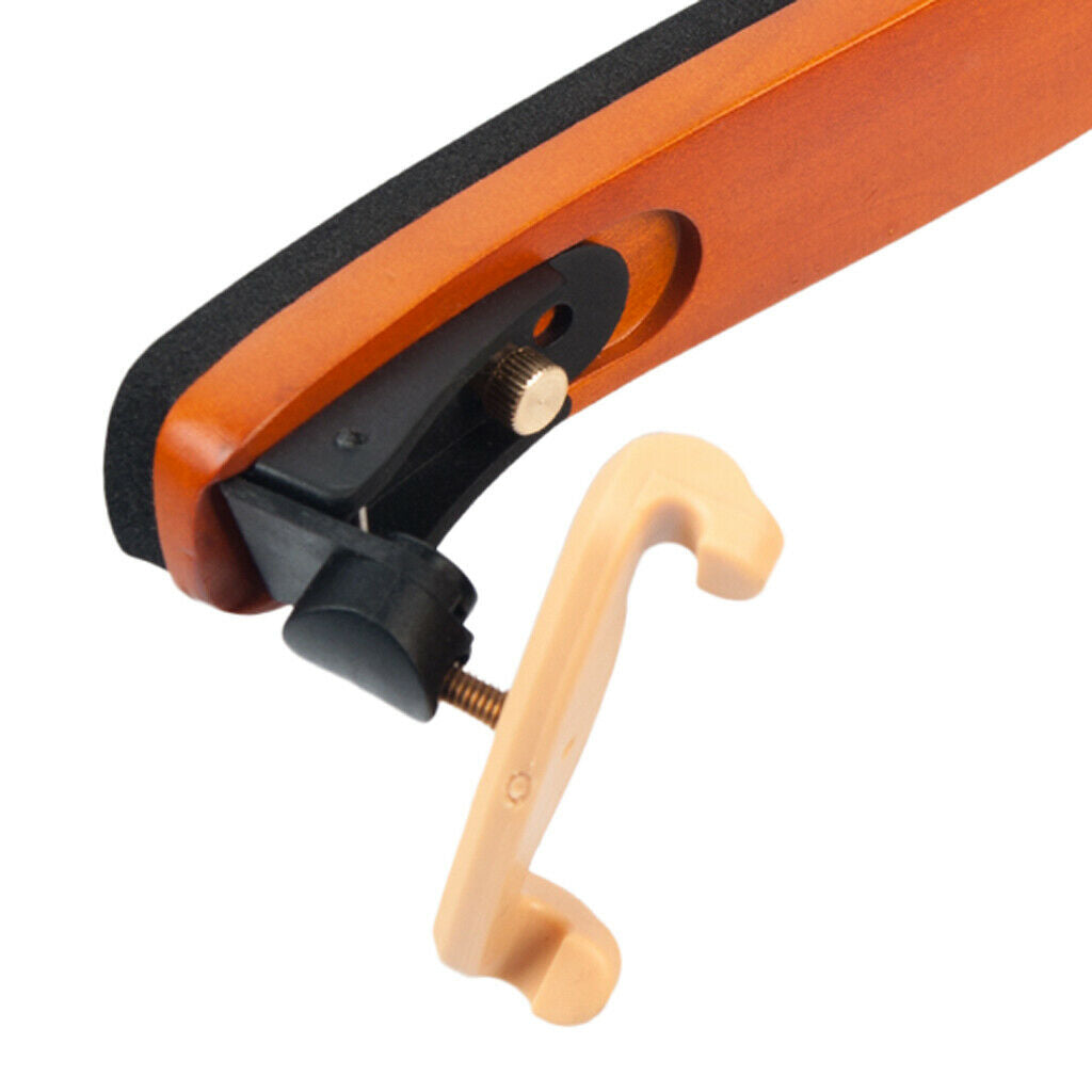 Maple Wood Violin Shoulder Rest Pad Professional Violin Accessory 4/4 3/4