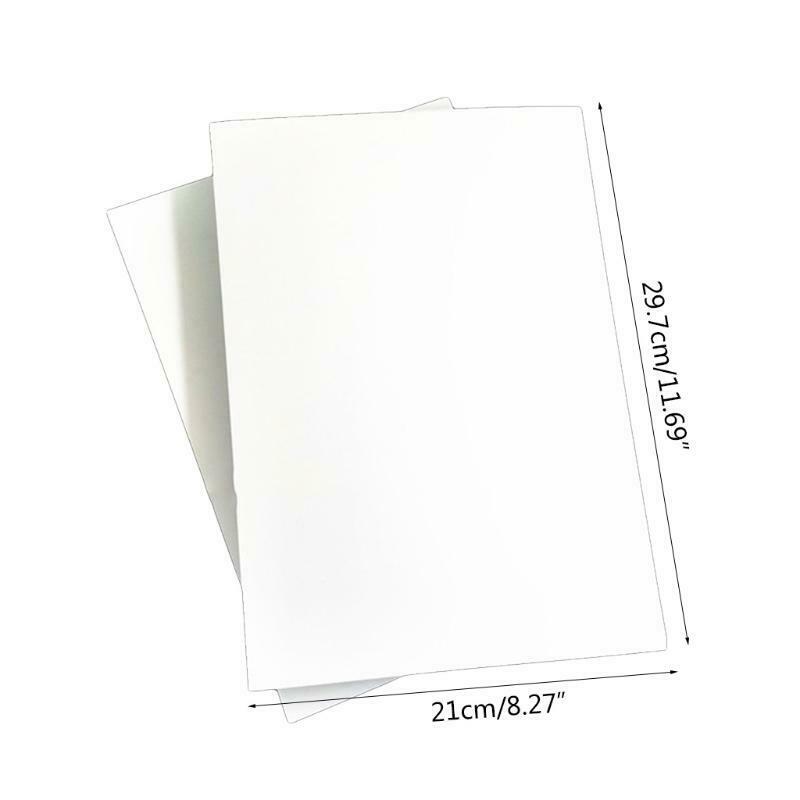 Pack of 10 Sheet Self Adhesive Photo Paper A4 Size for Personalized Stickers DIY
