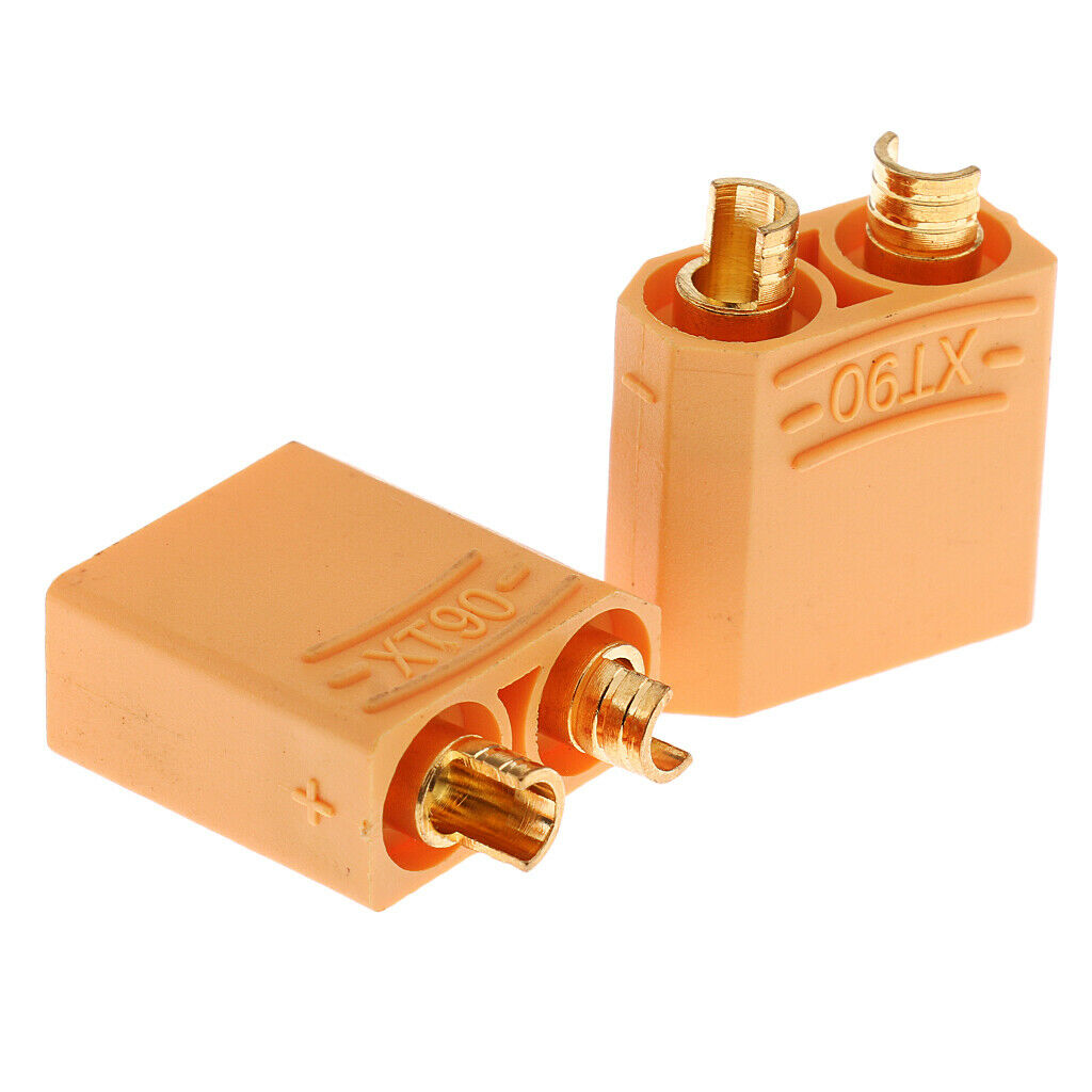 10pcs 90A XT90 Connector Adapter Connector Male Female for RC Lipo