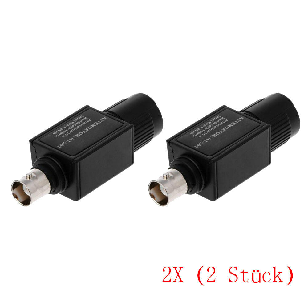2X Hantek HT201 10MHZ  For Oscilloscope 20:1 Signal Passive Attenuator Bandwidth