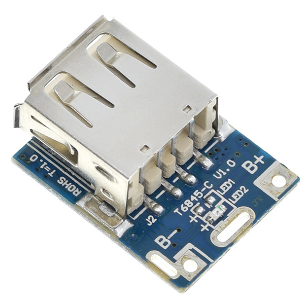 5V Boost Step Up Power Module Lithium Charging Protection Board LED Display