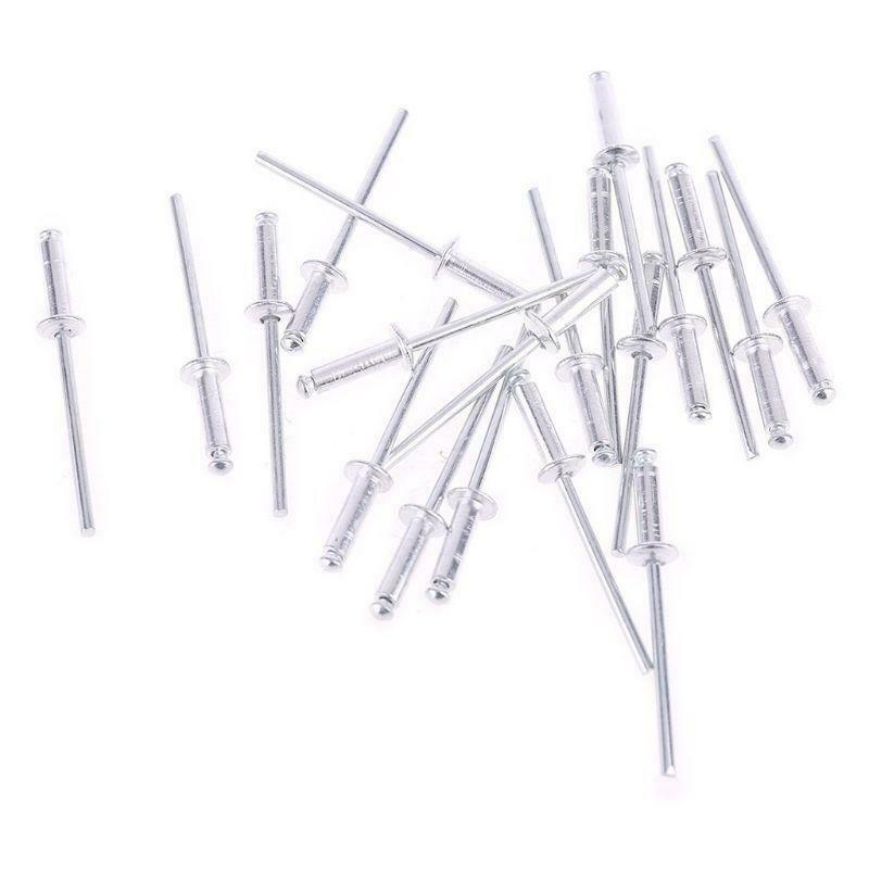120Pcs/set M3.2*7/9/11 M4*8/10/13 GB12618 Aluminium Blind Rivets Nail Decoration