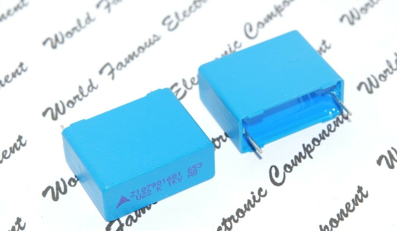 10pcs-EPCOS 0.22uF (220nF) 1000V 10% Pitch:22.5mm Capacitor-B32653A-224K-Z1