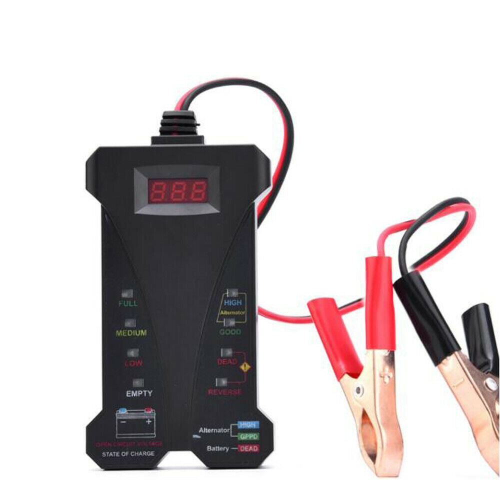 Battery Tester Car Fault Diagnosis Instrument Digital Display Battery Tester 12V