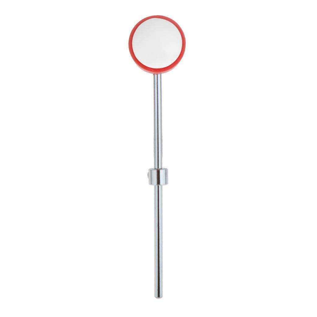 Drum Beater Rod with Hammer Head Percussion Instrument Parts Accessory White
