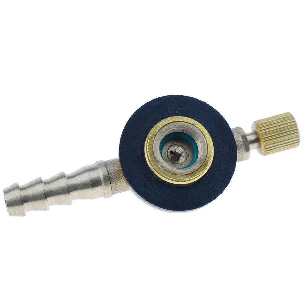 Prettyia Gas Stove Inflatable Valve Flat Cylinder Control Switch Adapter