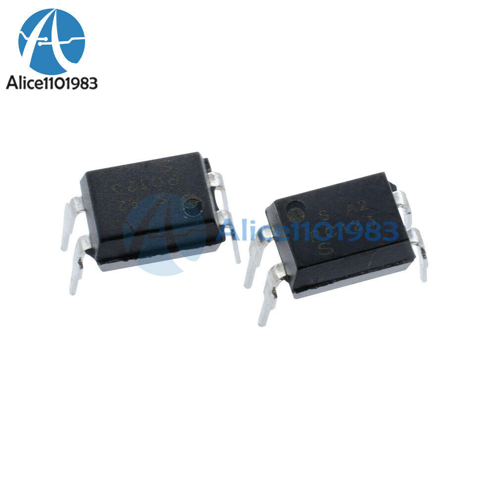 30PCS PC123 DIP-4 Optoisolator Photocoupler Optocoupler Triac Driver IC
