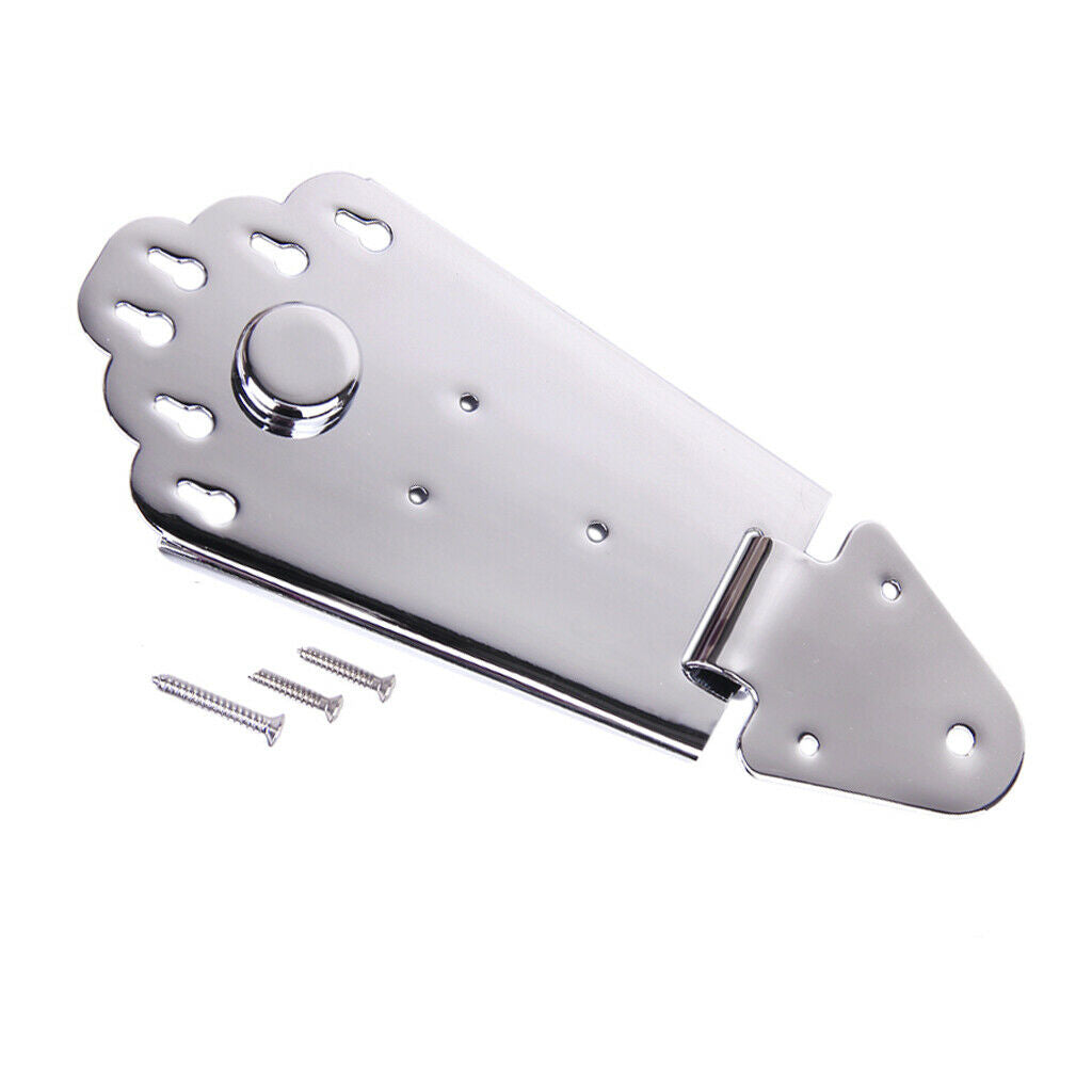 Chrome Plated Metal Tailpiece Screws For Acoustic / Semi-Acoustic / Jazz Guitar