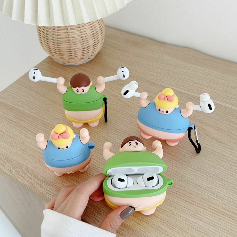 Earphone Anti-fall Silicone Hard Case Cover TPU Protective For Airpods pro